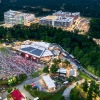 Aerial view of the Merriweather Post Pavilion